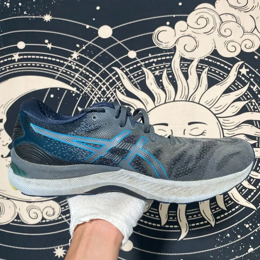 ASICS Gel-Nimbus 23 1011B004 Athletic Sneaker Men's 10.5 Gray Mesh Performances